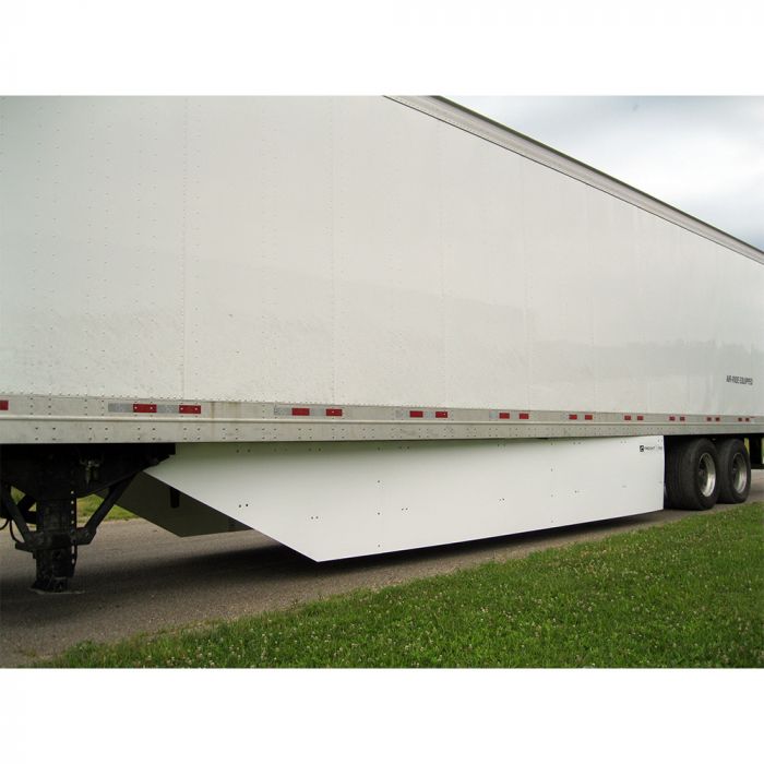 TEST Freight Wing Aeroflex Gen 2 Trailer Skirt - White