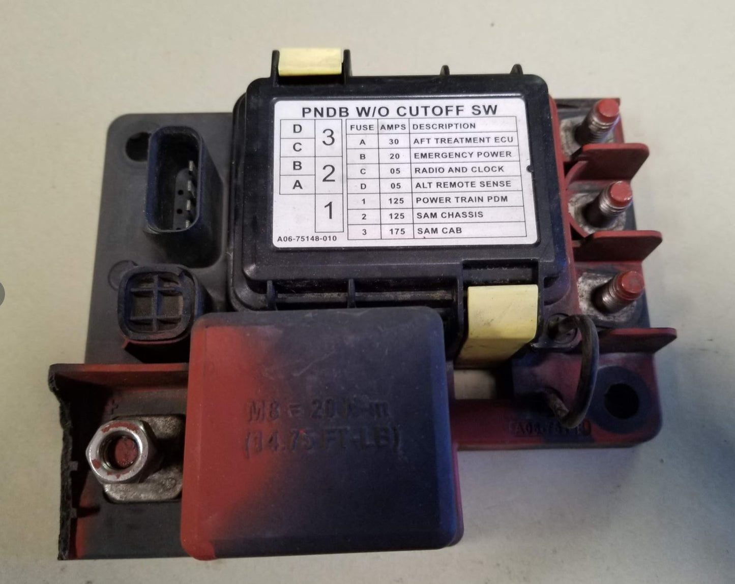 Littelfuse Power Harness Junction Box Main PNDB A66-03714-010