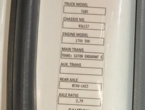 2021 KENWORTH T680 - Repairable Project Truck