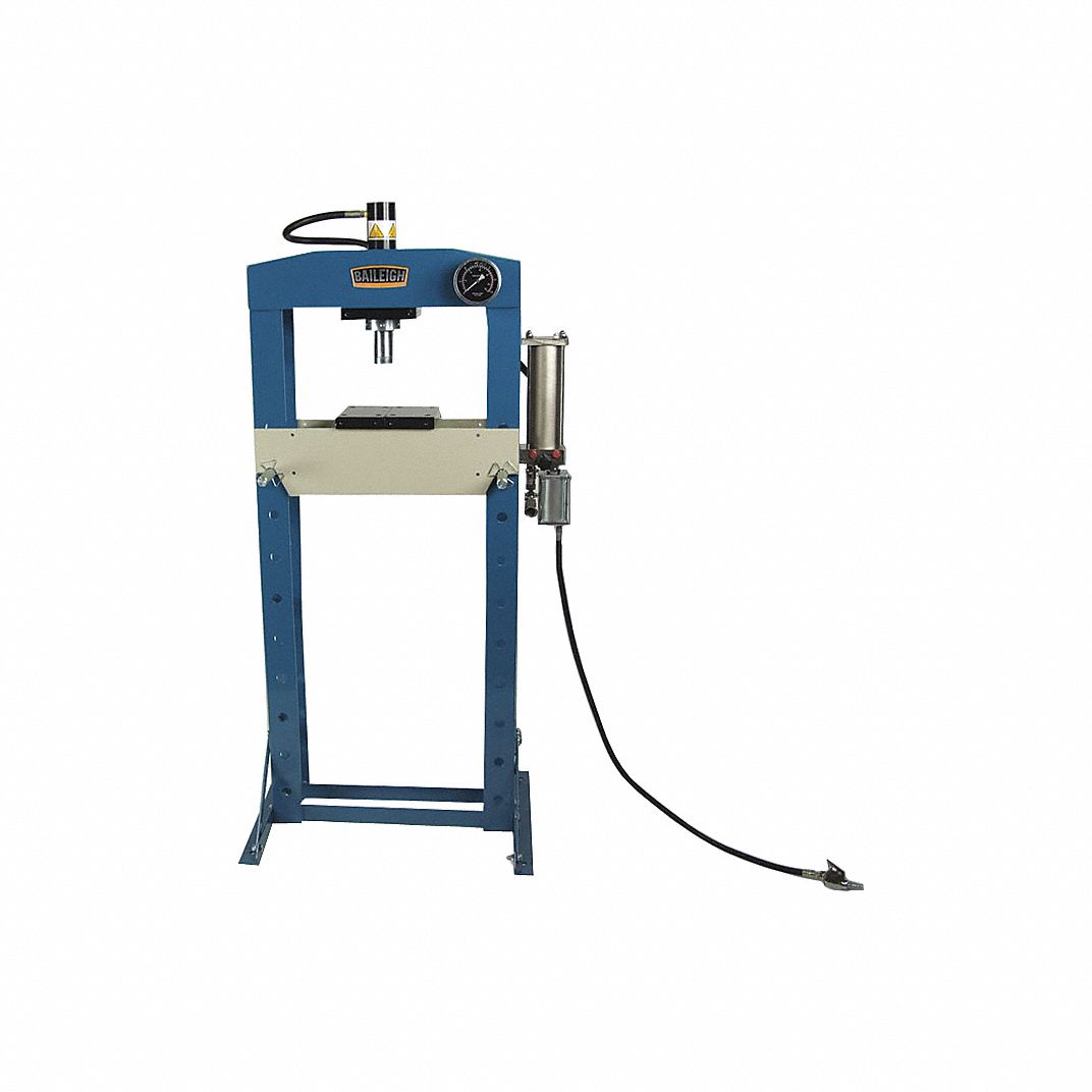 BAILEIGH AIR/HAND OPERATED H-FRAME SHOP PRESS HSP-30A