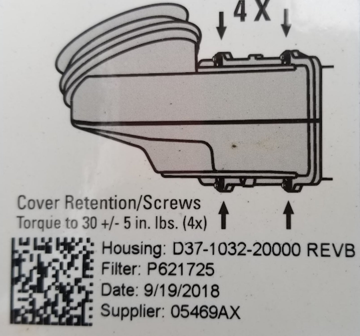 Air Filter Housing Kenworth T680 (New OEM)